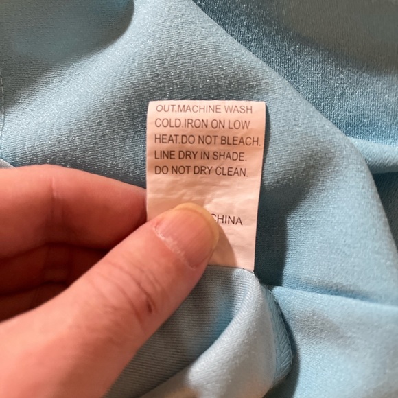 Women’s Sheath Dress Ruffle Front Sleeveless Knee Length Medium Lined Back Zip - Picture 6 of 12